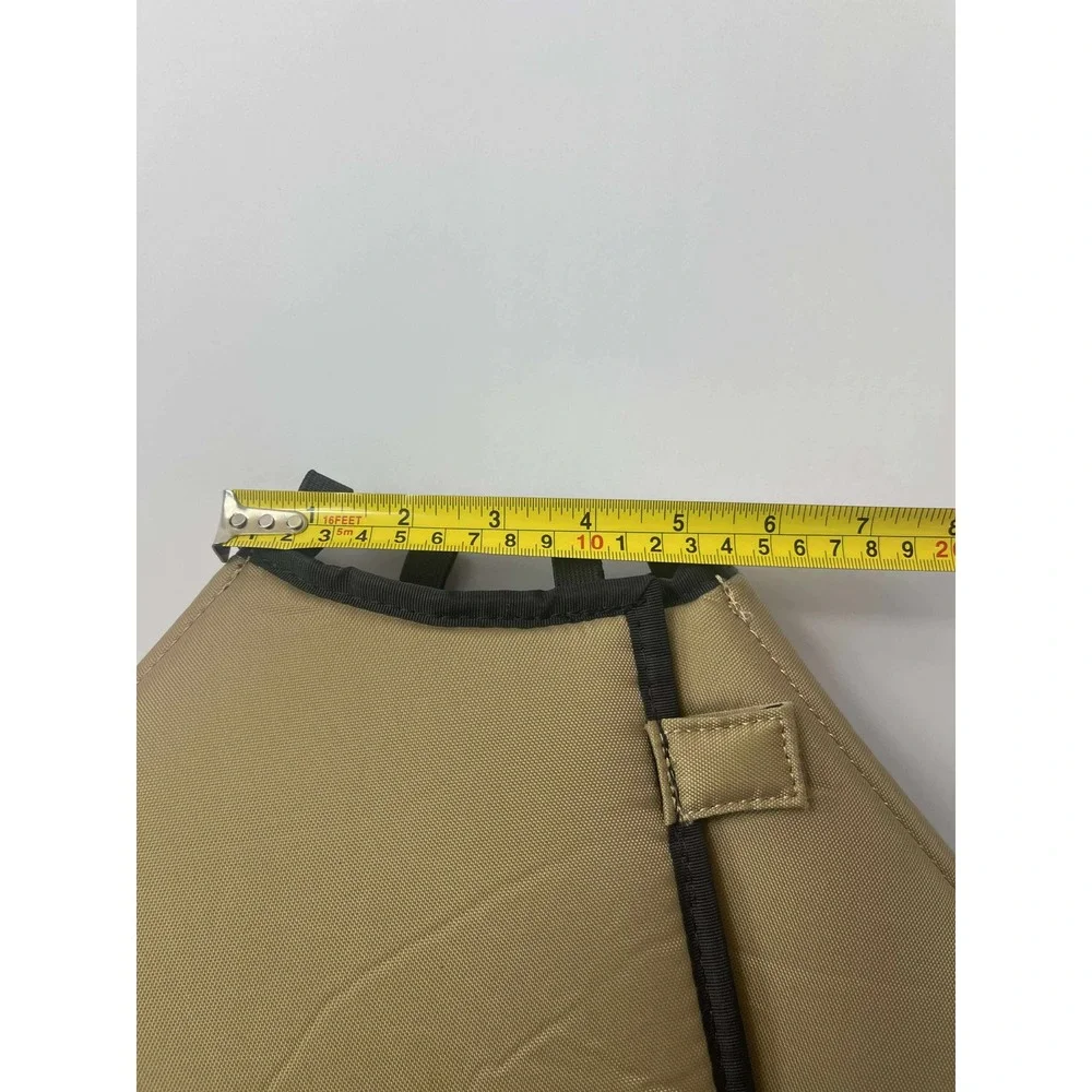 The Comfy‎ Cone Pet Recovery Collar Cone Tan Med Lng